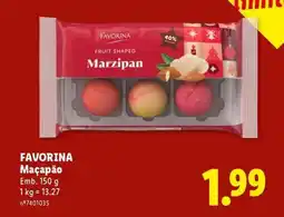 Lidl Favorina Maçapão promoção