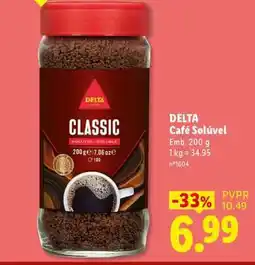 Lidl Delta Café Solúvel promoção