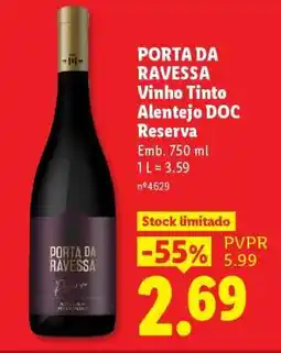 Lidl PORTA DA RAVESSA promoção