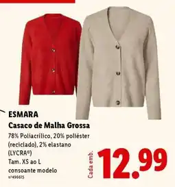 Lidl ESMARA promoção