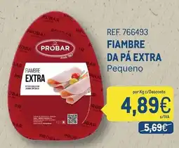 Makro Fiambre extra probar promoção