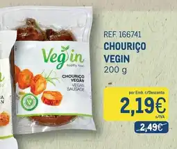 Makro Chouriço vegin promoção