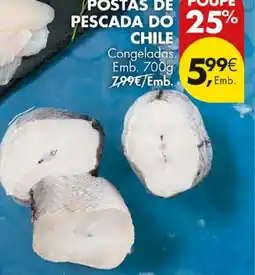 Pingo Doce Postas de pescada do chile promoção