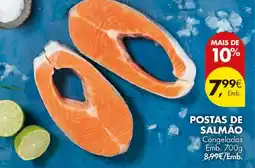 Pingo Doce Postas de salmão promoção