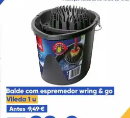 Casa Cheia Balde com espremedor wring & go Vileda promoção