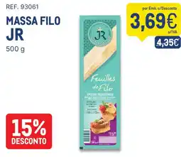 Makro Massa filo jr promoção