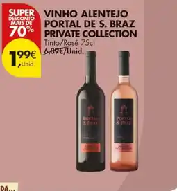 Pingo Doce Vinho alentejo portal de s. braz private collection promoção