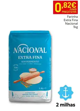 Recheio Nacional farinha extra fina sem fermento promoção