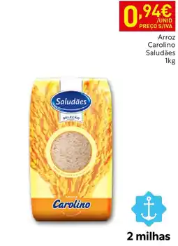 Recheio Arroz carolino saludães promoção