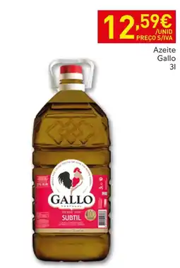 Recheio Azeite Gallo promoção