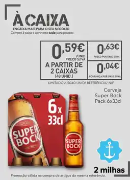 Recheio Cerveja Super Bock promoção
