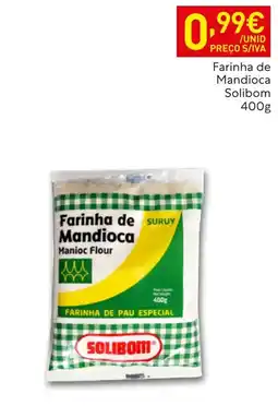 Recheio Farinha de Mandioca Solibom promoção