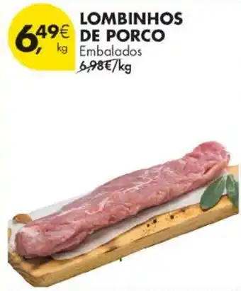 Pingo Doce Lombinhos de porco promoção