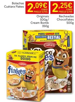 Recheio Bolachas Cuétara Flakes promoção