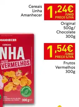 Recheio Cereais Linha Amanhecer promoção