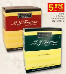 Recheio Vinho M.J. Freitas promoção