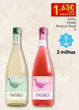 Recheio Vinho Faisão Branco/ Rosé promoção