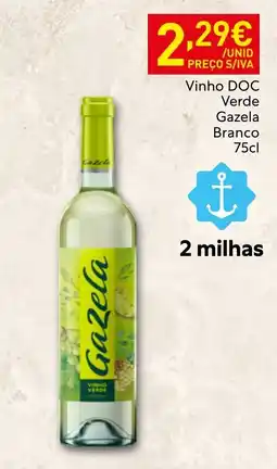 Recheio Gazela Vinho Verde Branco promoção