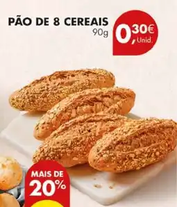 Pingo Doce Pão de 8 cereais promoção