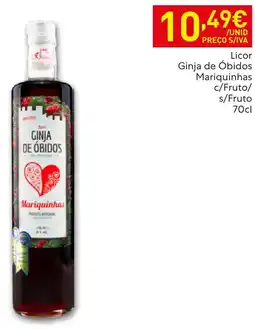 Recheio Ginja de óbidos mariquinhas promoção