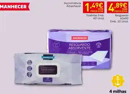 Recheio toalhitas higienicas amanecer promoção