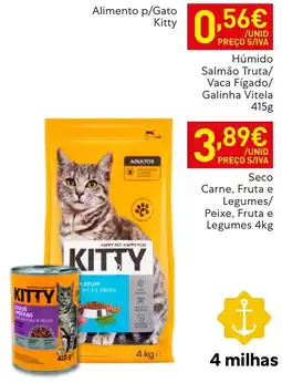 Recheio Alimento p/Gato Kitty promoção
