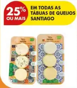 Pingo Doce Em todas as tábuas de queijos santiago promoção