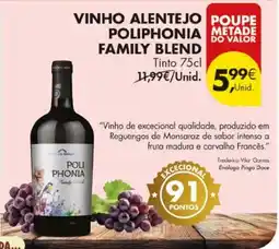 Pingo Doce Vinho alentejo poliphonia family blend promoção