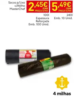 Recheio Sacos p/Lixo c/Atilho MasterChef promoção