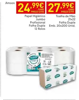 Recheio Papel higiênico jumbo profissional folha dupla promoção