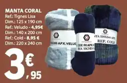 E.Leclerc Manta coral promoção