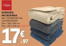 E.Leclerc Edredão microfibra tissaia promoção