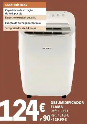 Desumidificador flama