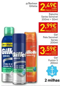 Recheio Gillette Series gel de afetar gel da barba promoção