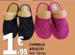 E.Leclerc Chinelos adulto promoção