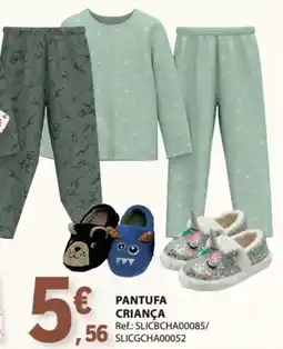 E.Leclerc Pantufa criança promoção