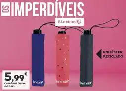 E.Leclerc Chapéu de chuva isotoner promoção