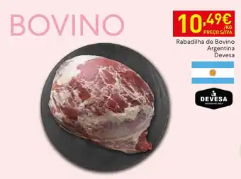 Recheio Rabadilha de Bovino Argentina Devesa promoção