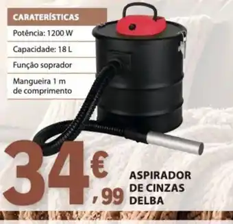 Aspirador de cinzas delba