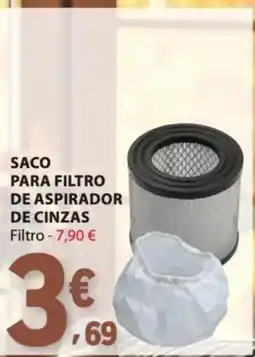 E.Leclerc saco para filtro de aspirador de cinzas promoção