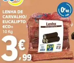 E.Leclerc Lenha de carvalho eucalipto eco+ promoção