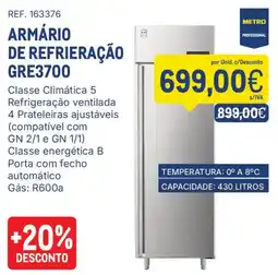 Makro armário de refrieração gre3700 promoção