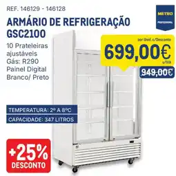 Makro Armário de refrigeração GSC2100 promoção