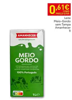 Recheio Leite meio-gordo amanhecer promoção
