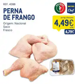 Makro Perna de frango metro chef promoção