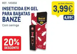Makro inseticida em gel para baratas banzé promoção