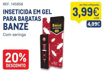 Inseticida em gel para baratas banzé