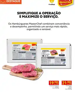 Recheio Hambúrguer bovino masterchef s/glúten promoção