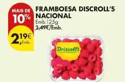 Pingo Doce Nacional - framboesa promoção