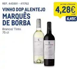 Makro vinho dop alentejo marquês de borba promoção